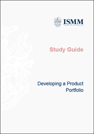 ISMM Study Guide- Developing-a-product-portfolio