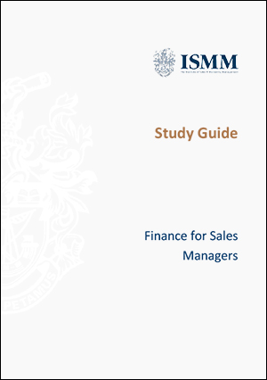 ISMM Study Guide- Finance-for-sales-managers
