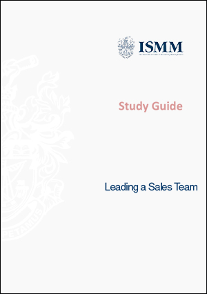 ISMM STudy Guide- Leading-a-Sales-Team