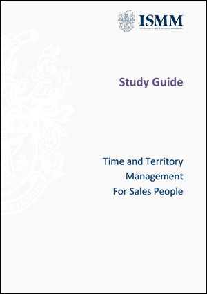 ISMM Study Guide- Time-and-TerritoryˇManagement-for-Sales-People