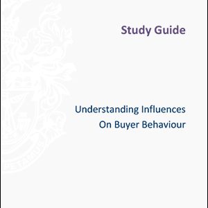 ISMM Study Guide-Understanding-influences-on-buyer-behaviour
