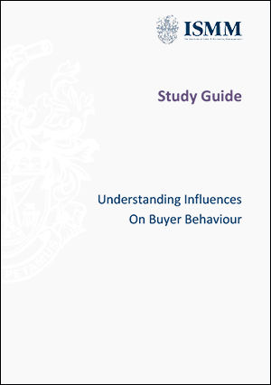 ISMM Study Guide-Understanding-influences-on-buyer-behaviour